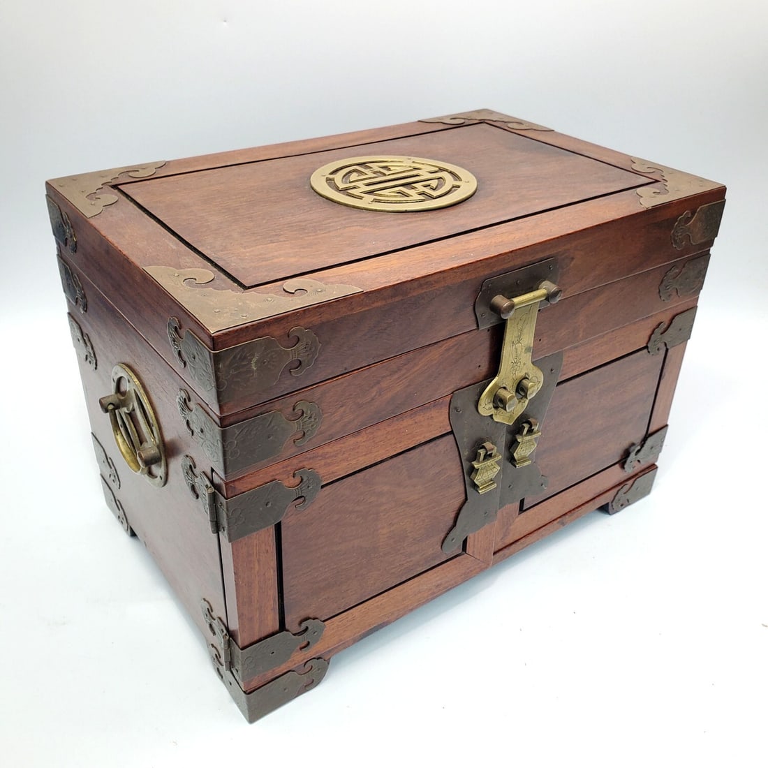 Chinese Wood Jewelry Box (1 of 3)