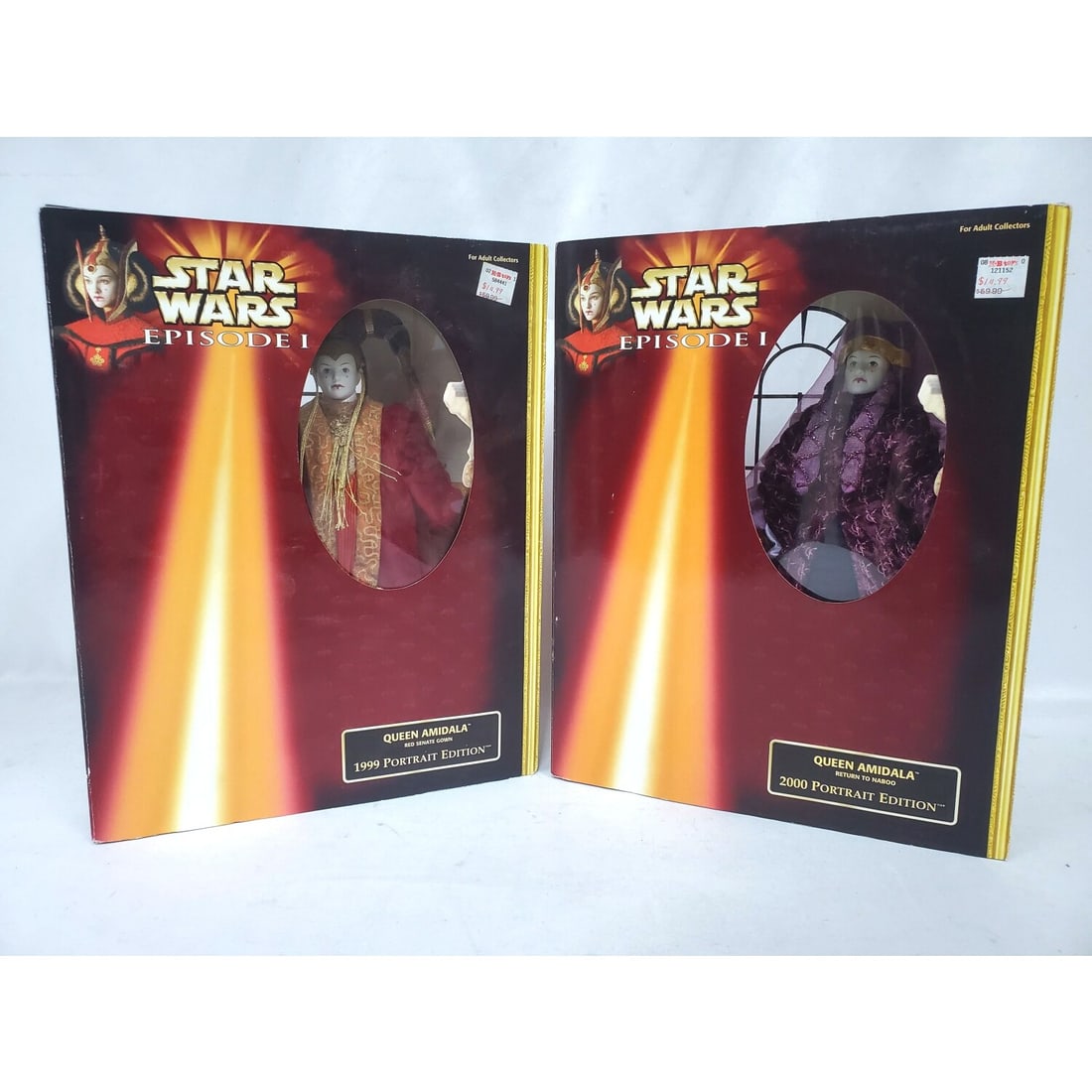 2 Star Wars Episode 1 Queen Amidala Portrait Dolls (1 of 4)