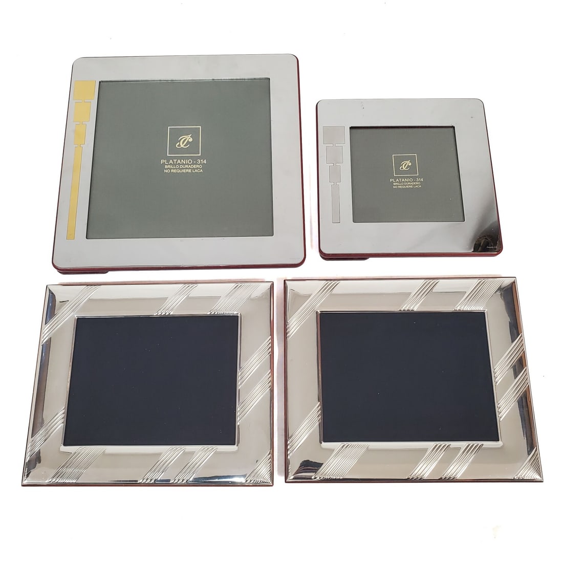 Lot of 4 Italian Easel Back Picture Frames (1 of 3)