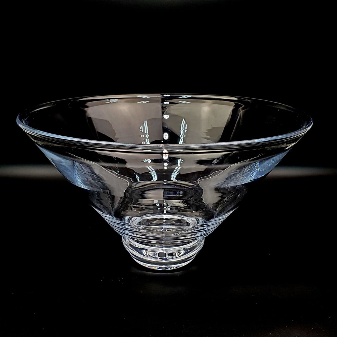 Simon Pearce Blown Glass Centerpiece Bowl (1 of 2)