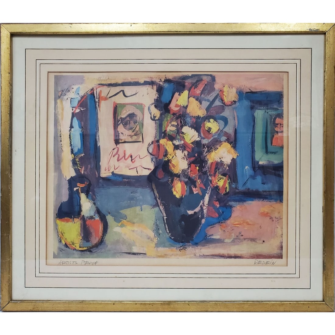 Alexander Redein, American (1912-19902) Lithograph (1 of 4)