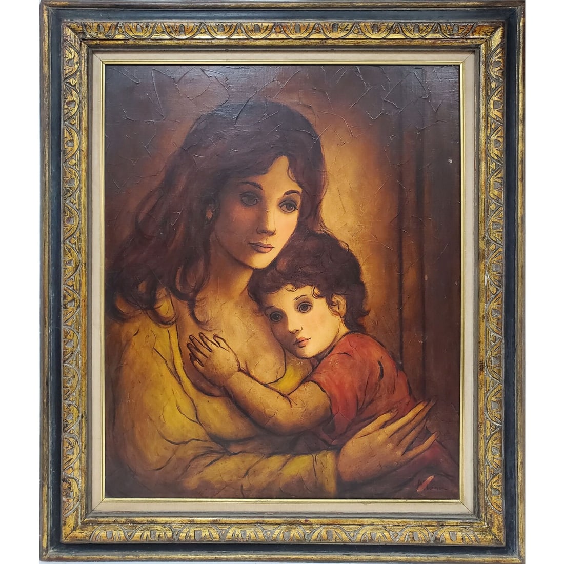 Signed Painting Oil on Canvas (1 of 4)