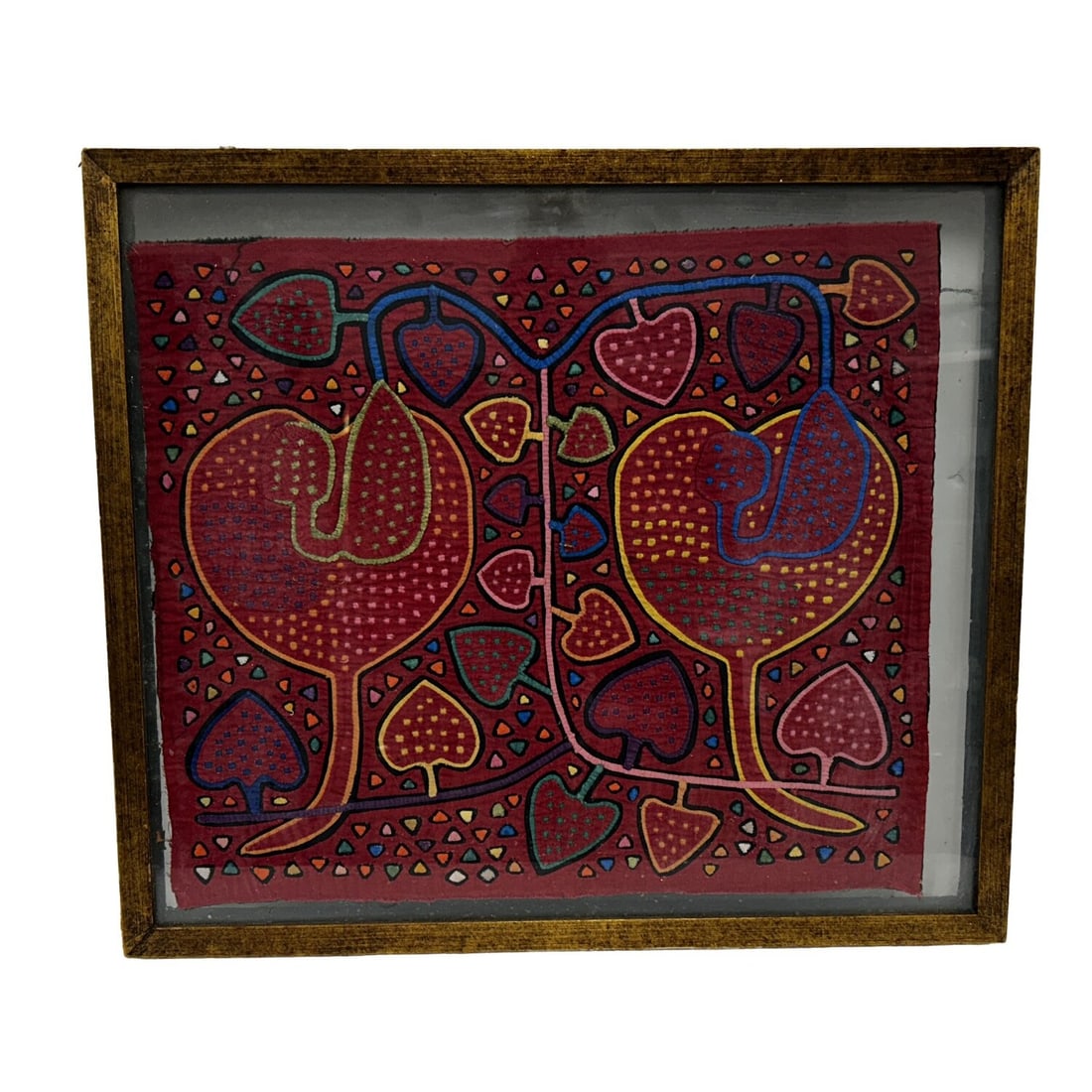Old Panama Kuna Mola Folk Art Reverse Applique (1 of 4)