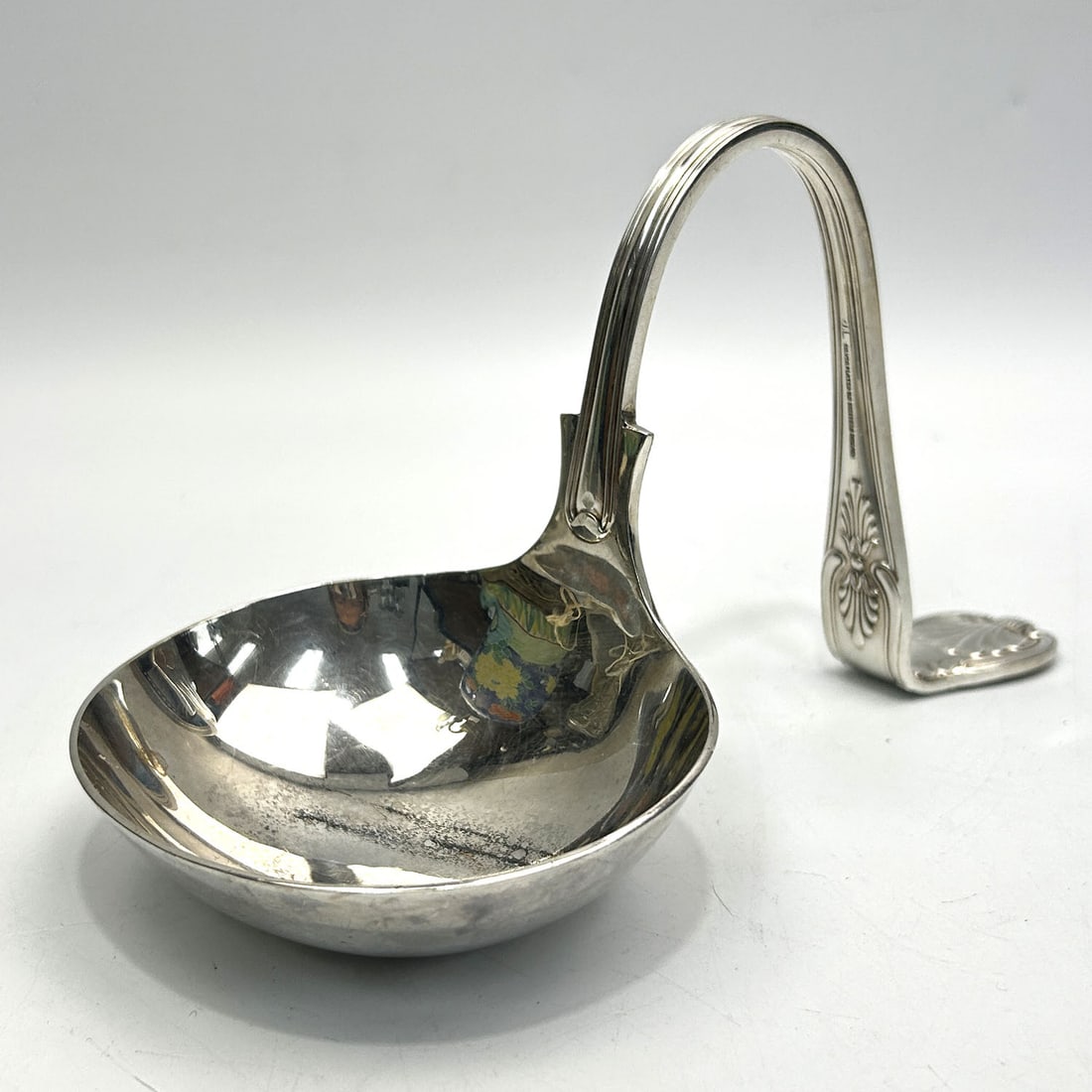Early Sheffield England Silver-Plated Large Spoon (1 of 3)