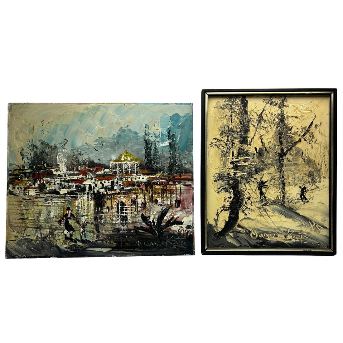 Morris Katz, Polish/American (1932-2010) Lot of 2 (1 of 5)