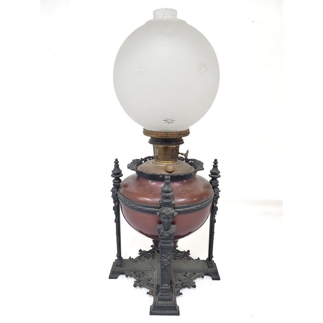 Antique Hurricane Lamp (1 of 4)