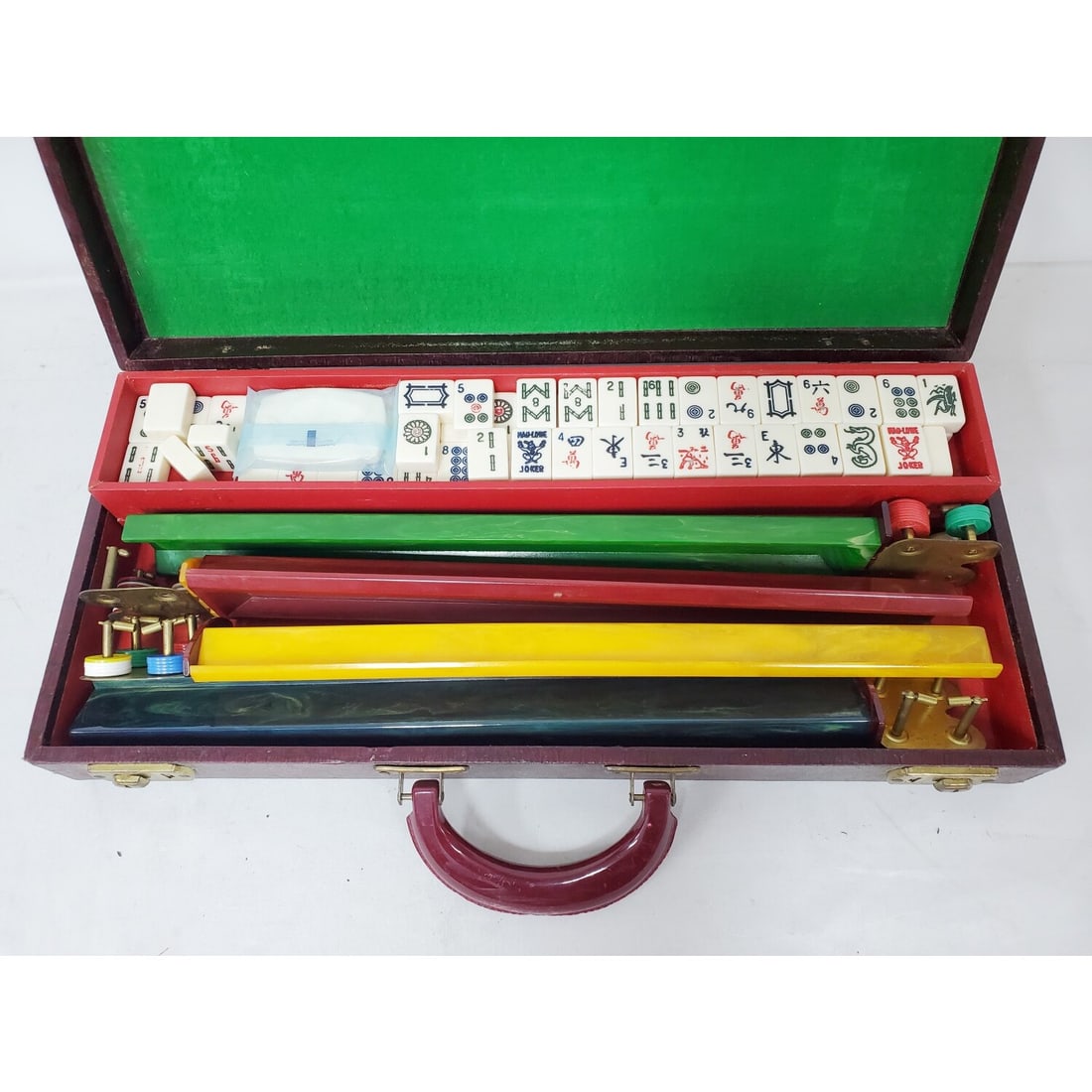 Vintage Mahjong Set in Original Box (1 of 2)
