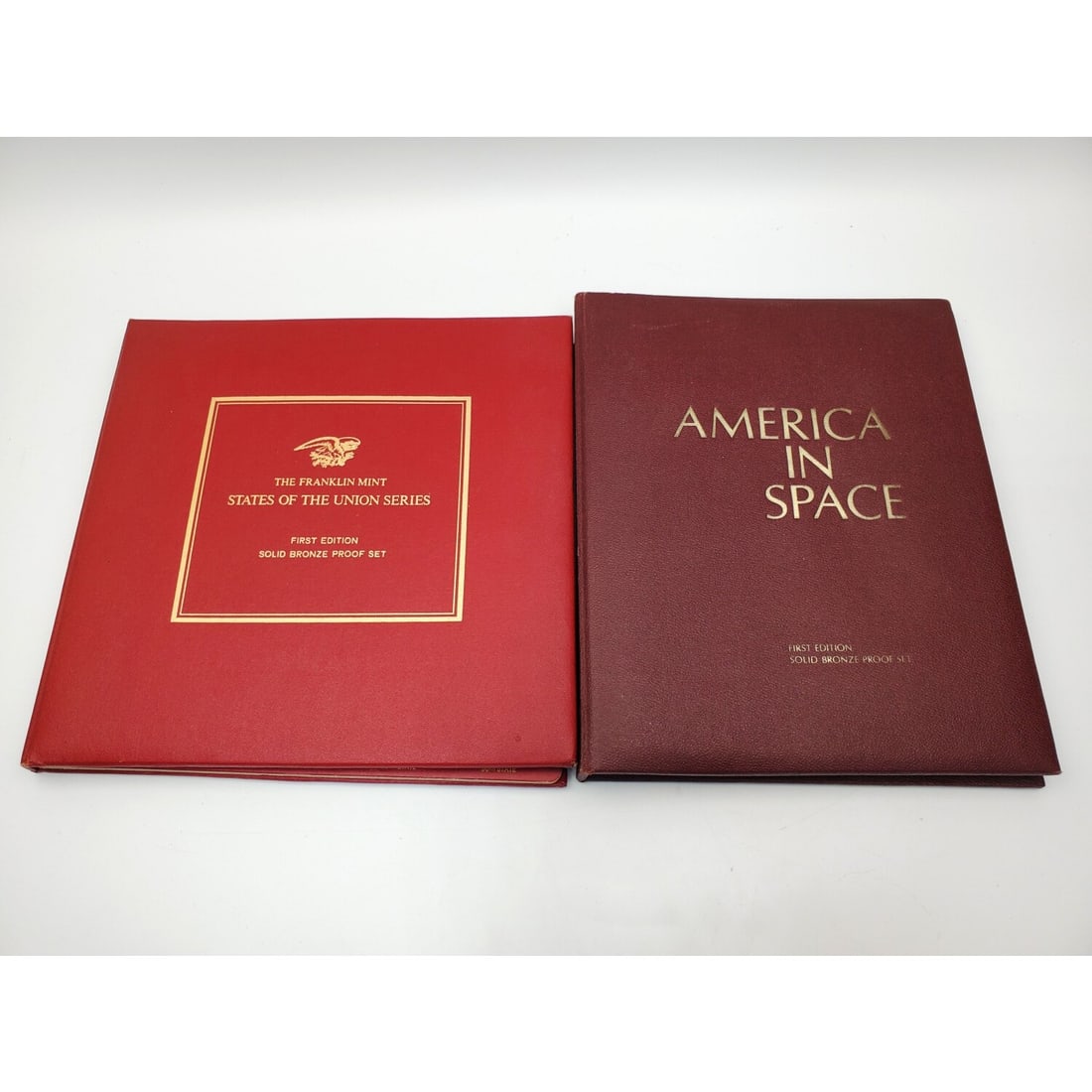 2 Franklin Mint Solid Bronze Proof Sets - 4