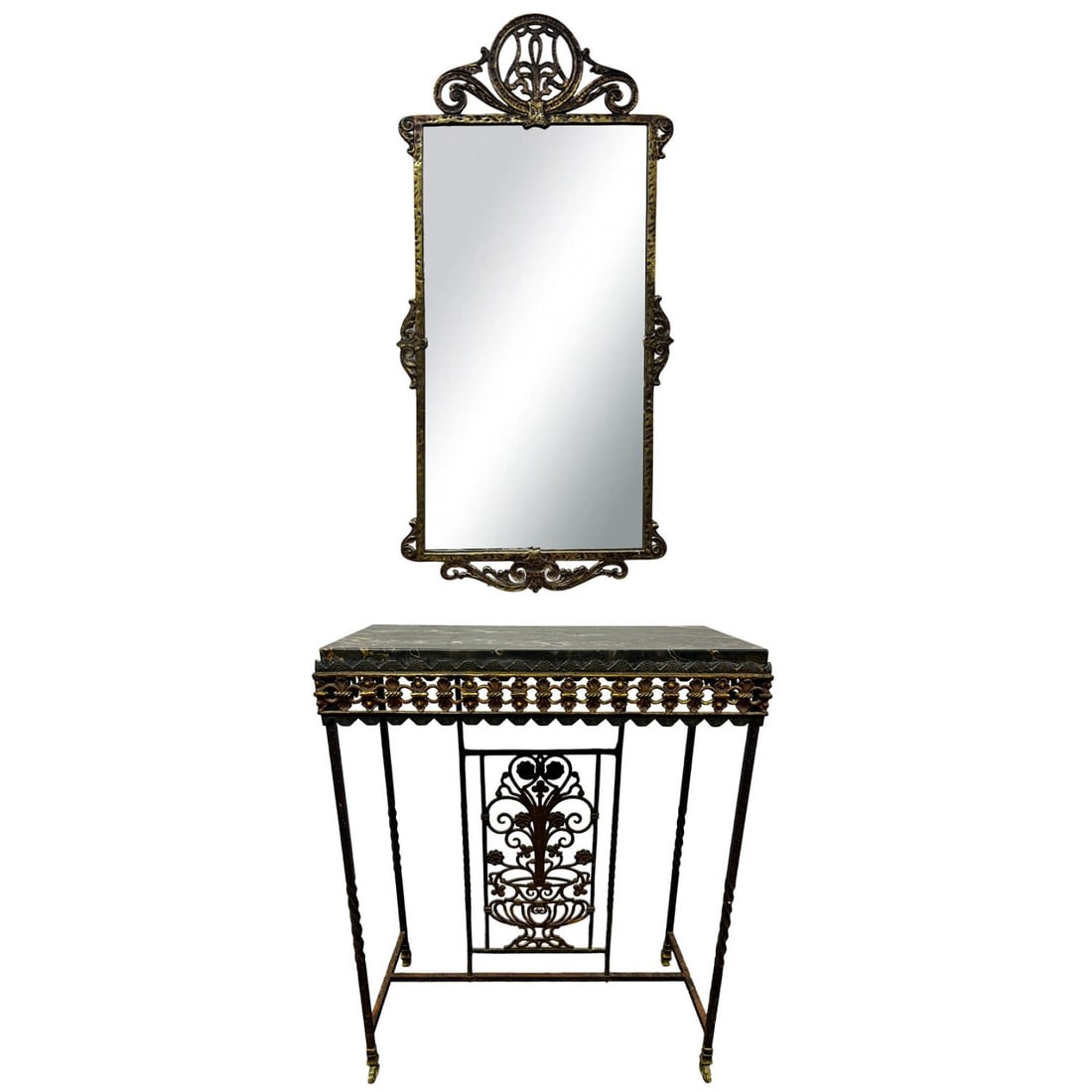 Oscar Bach Console Table & Wall Mirror (1 of 12)