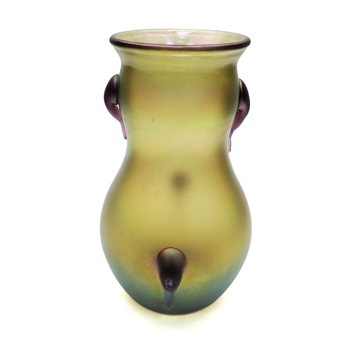 Antique Loetz-Style Iridescent Art Glass Vase (1 of 6)
