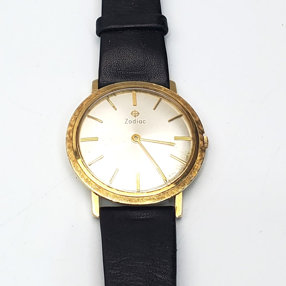 Vintage 14K Gold Zodiac Mechanical Men's Watch (1 of 4)