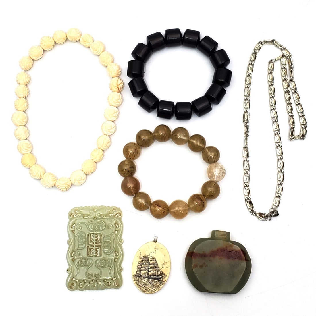 Chinese Group Lot of Jewelry Items (1 of 4)