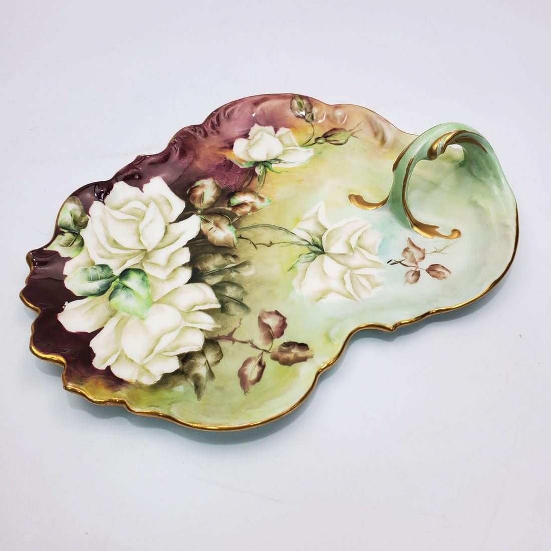 Antique French T&V Limoges Porcelain Vanity Tray (1 of 2)
