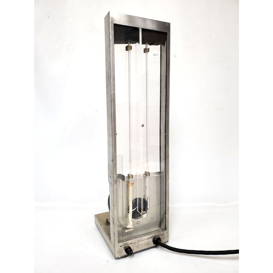 Vintage Humidifying Tower Laboratory Apparatus: Vintage Humidifying Tower Laboratory Apparatus c.1960.Condition: As Found. Dimensions: H-24.75". Provenance: From a Long Island, NY Home. Please note the absence of a Condition Report does not imply t