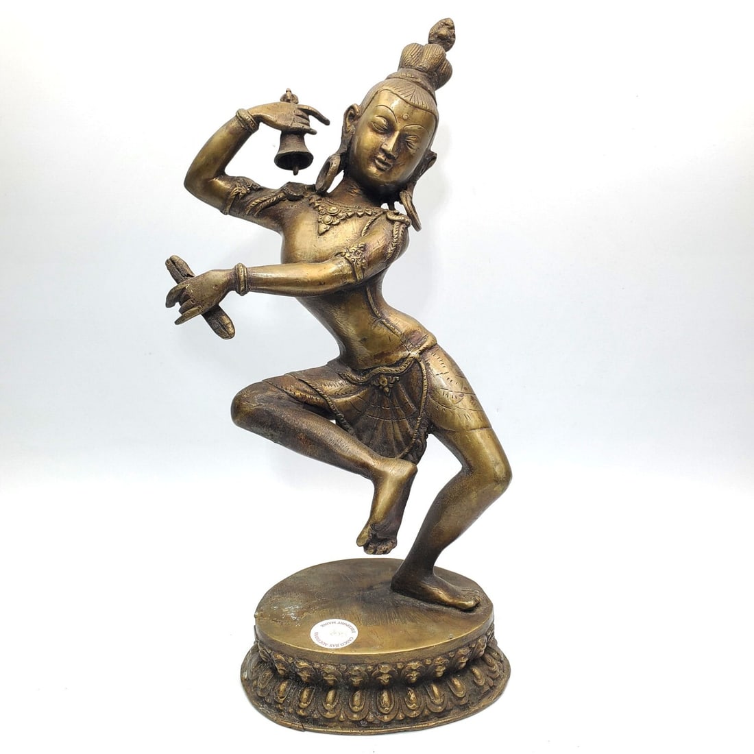 East Asian Bronze Figure of a Dancing Dakini (1 of 4)