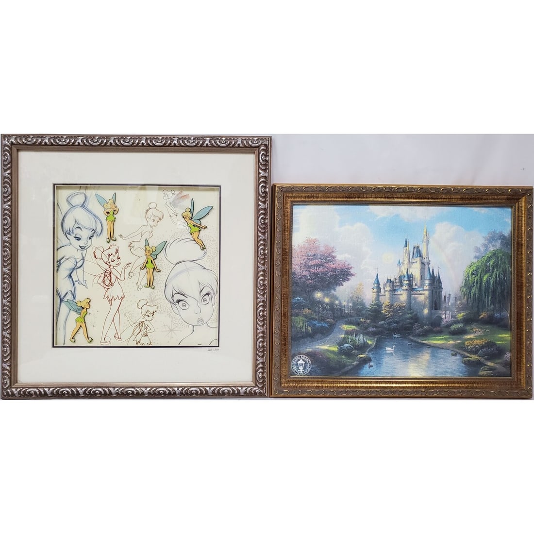 2 Framed Disney Artworks (1 of 3)