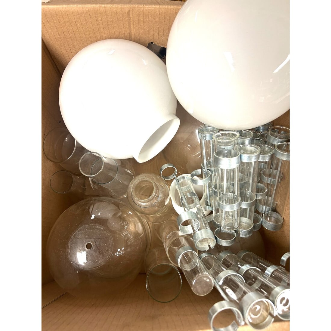 Large Lot of Glass Items: Large Lot of Glass Items. Condition: Generally Good As Found. Dimensions: Various Sizes. Provenance: From a Long Island, NY Home. Please note the absence of a Condition Report does not imply that