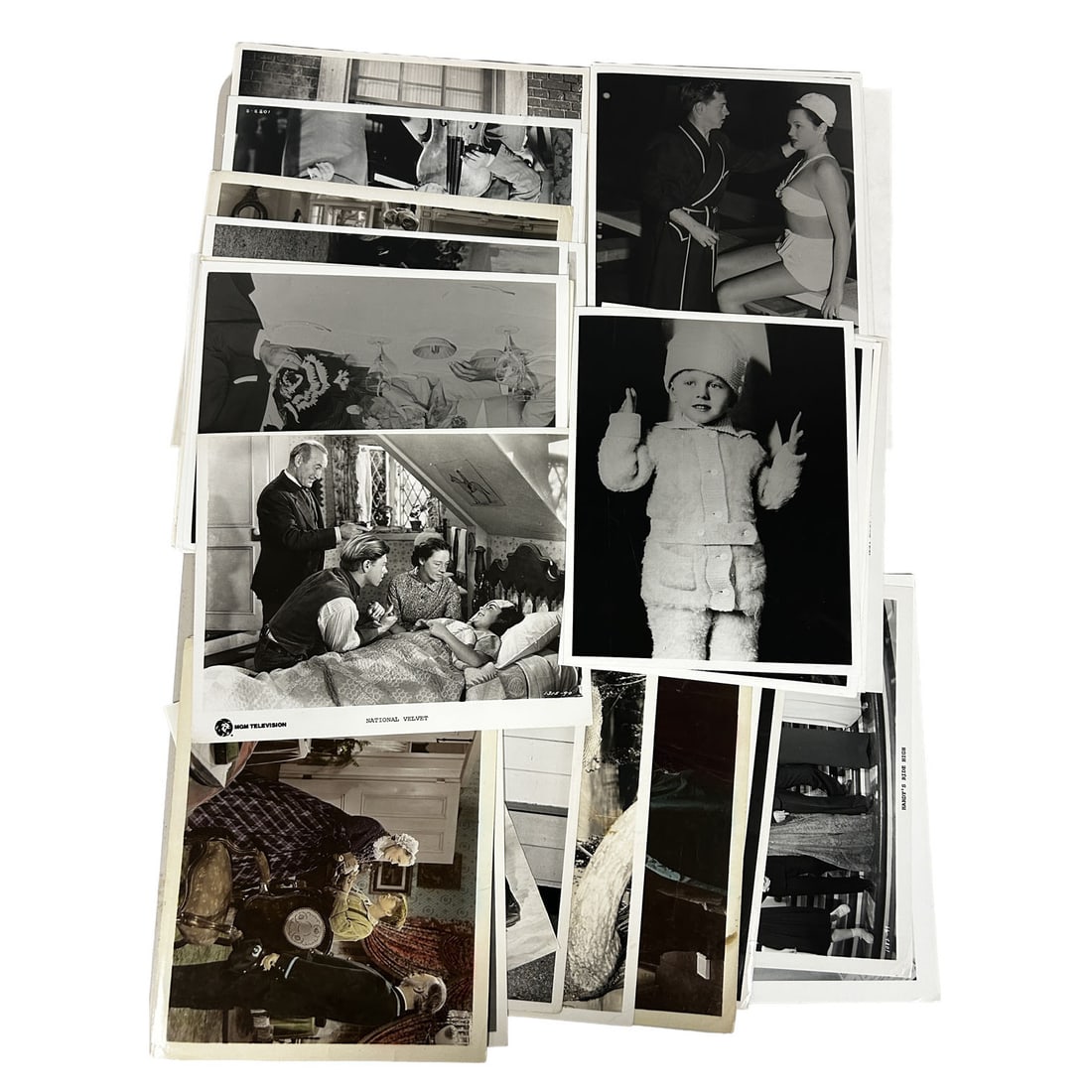Large Lot of Old Mickey Rooney Photographs (1 of 1)