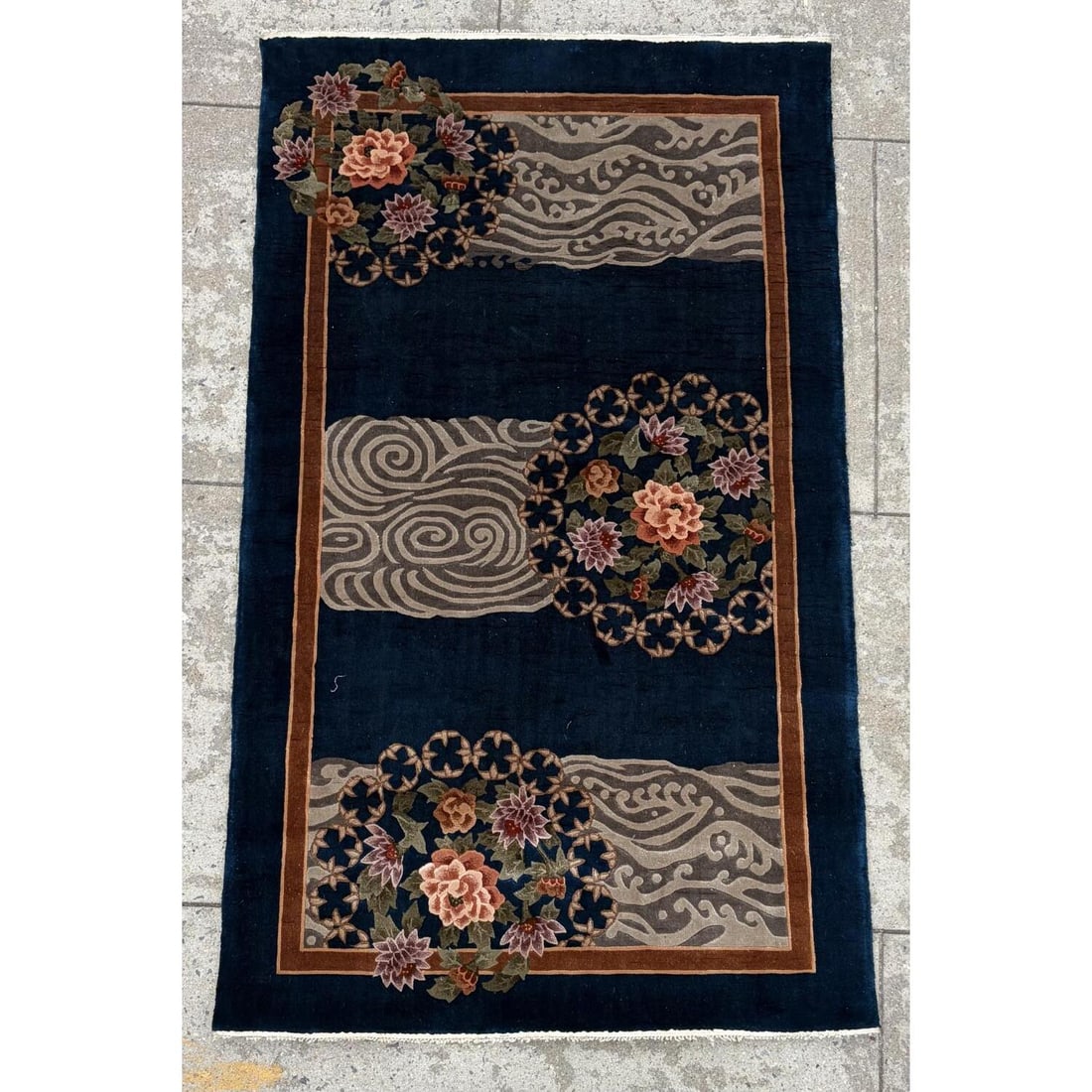 Vintage Chinese Peking Rug (1 of 2)