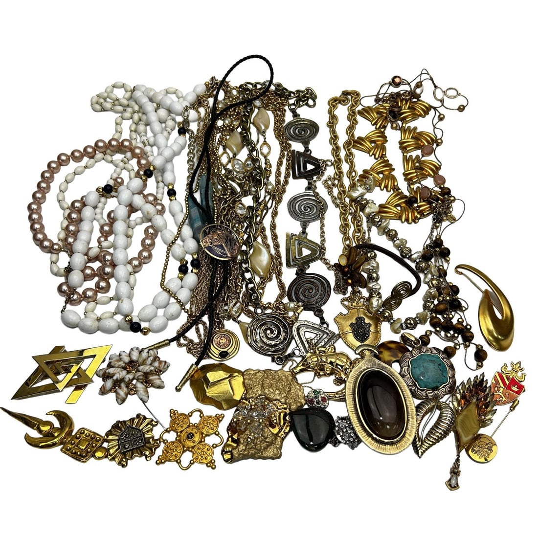 Large Bag Lot of Good Quality Costume Jewelry (1 of 5)
