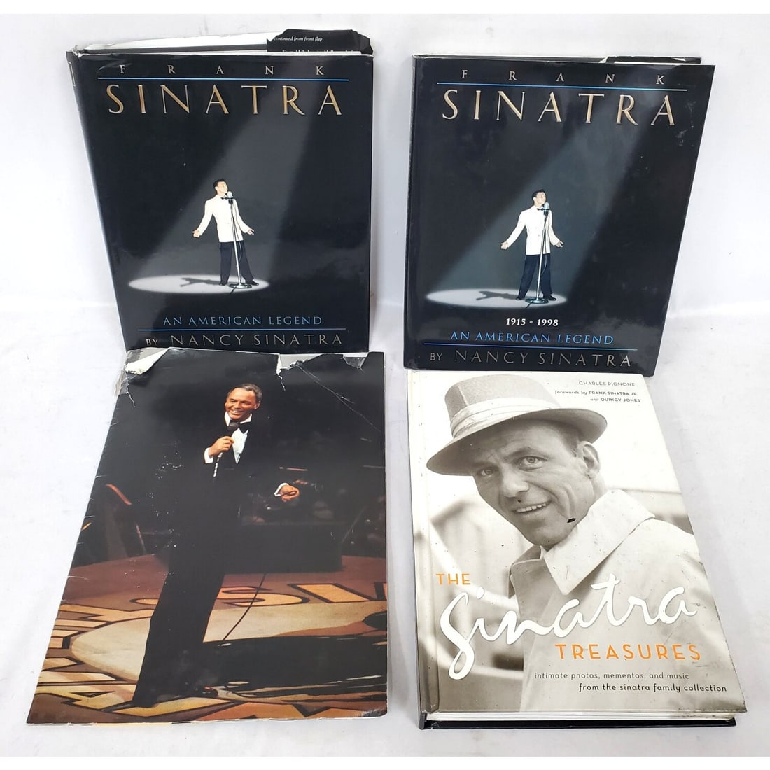 Lot of 4 Frank Sinatra Books (1 of 5)