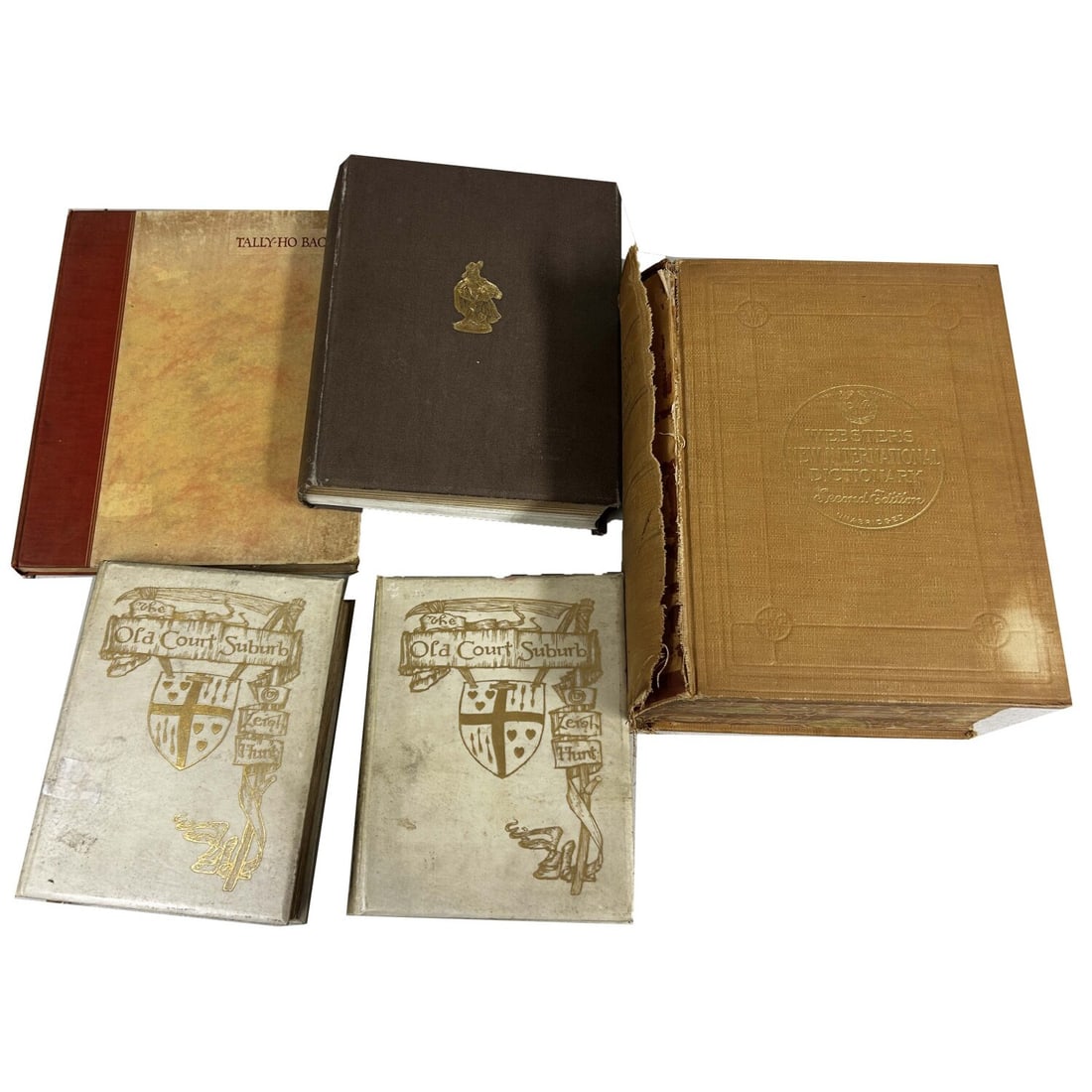 Lot of Various Old Books Including Tally-Ho Back (1 of 2)