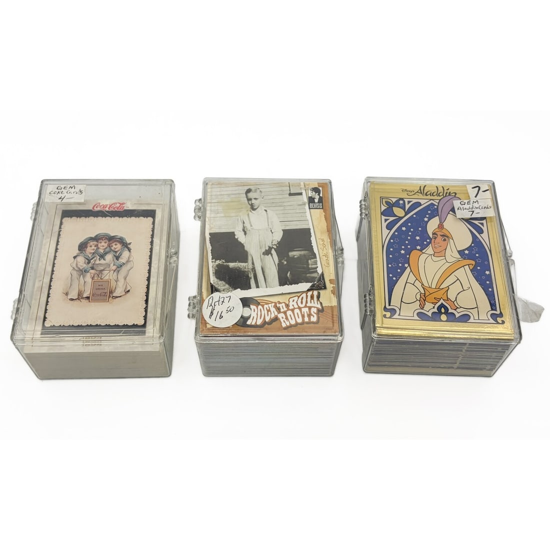 3 Trading Card Decks Including Elvis Presley (1 of 2)