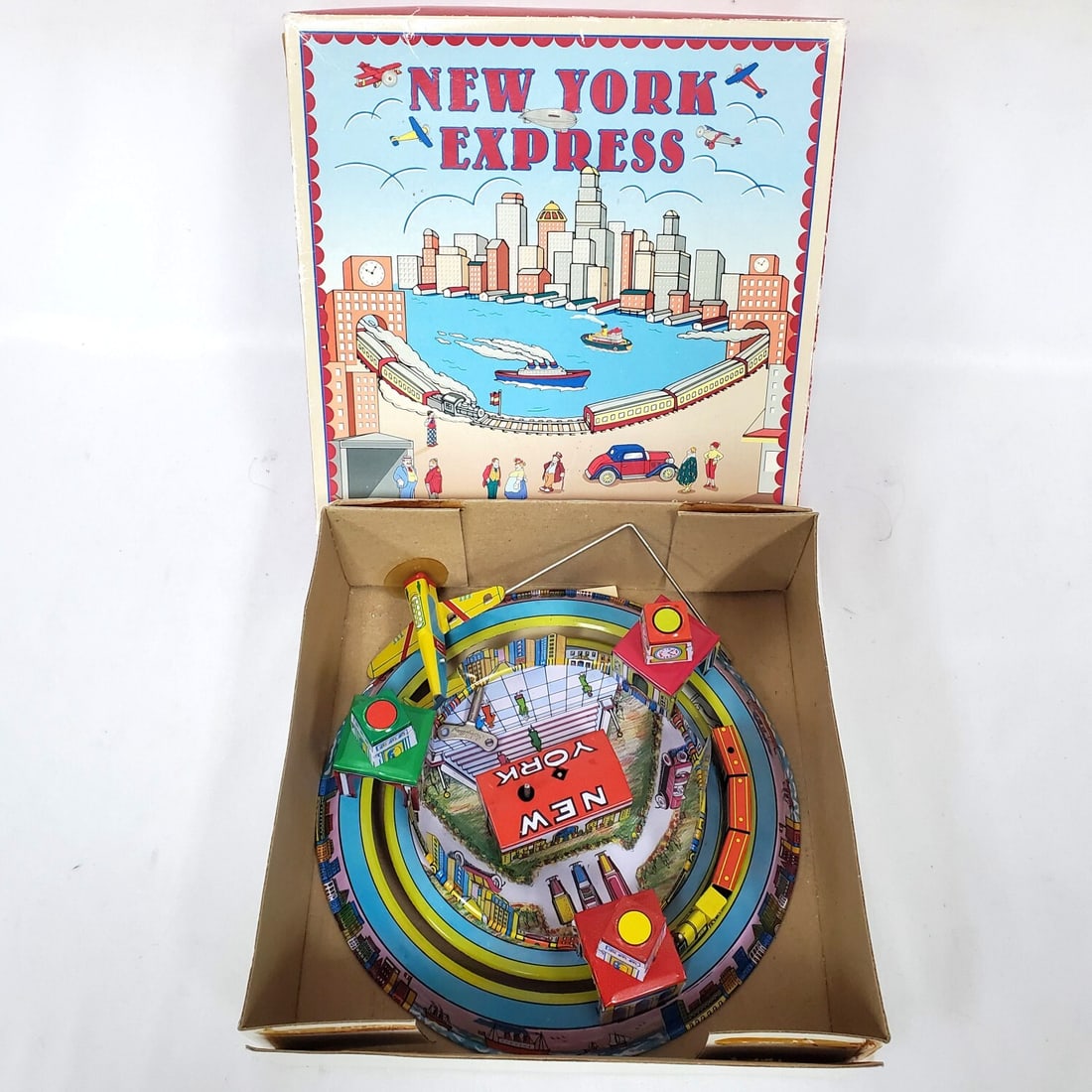 Vintage Schylling "New York Express" Wind Up Toy (1 of 2)
