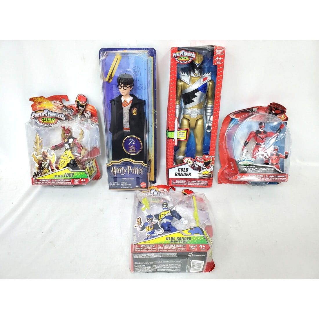 Power Ranger Action Figures & 1 Other (1 of 3)