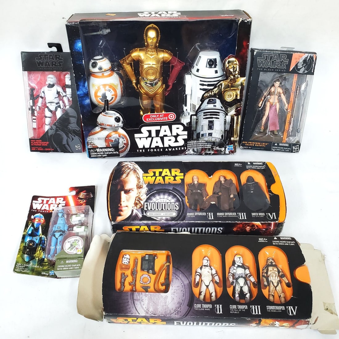 Large Lot of Star Wars Action Figures & Toys (1 of 7)