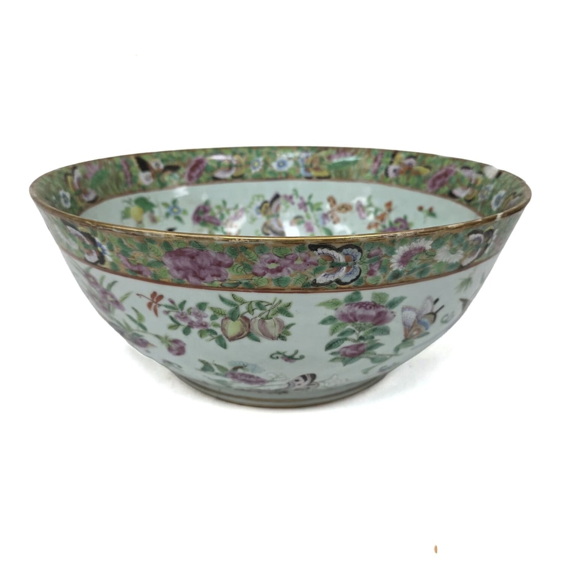 Chinese Famille Rose Porcelain Large Bowl (1 of 4)