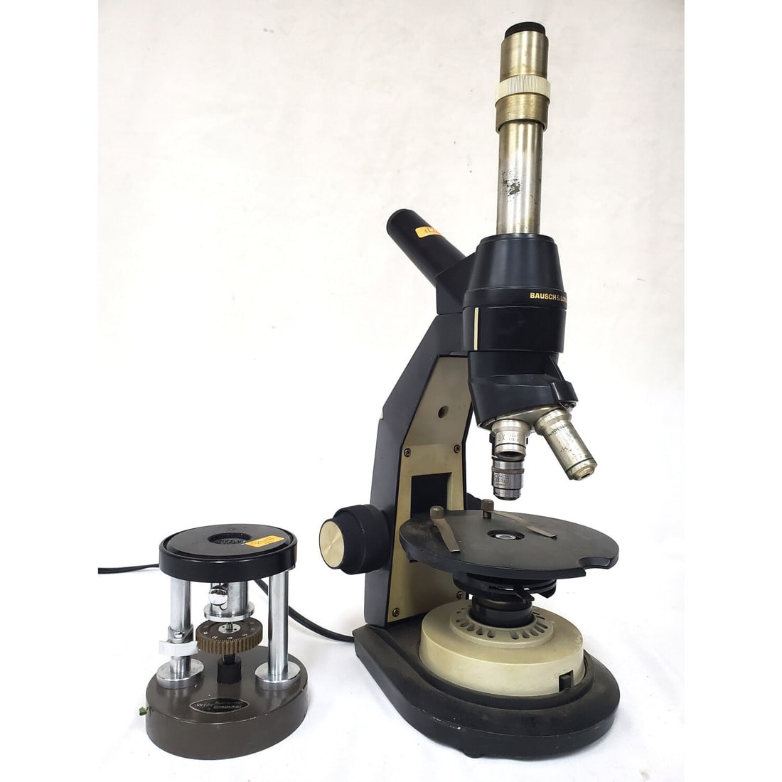 Vintage Microscope & Hand Microtome (1 of 3)