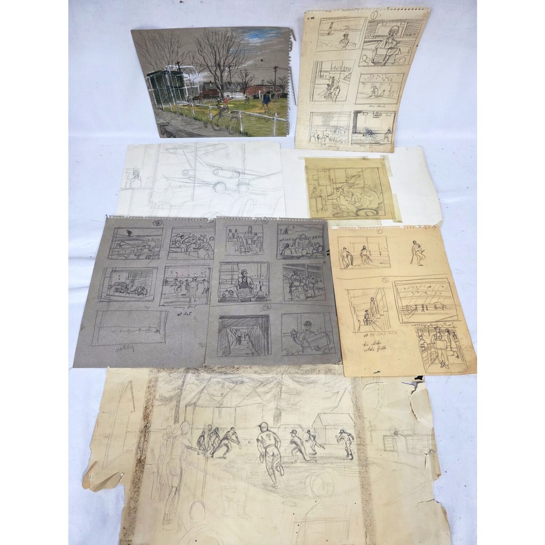 Mervin Honig, American (1920-1990) Drawings (1 of 3)