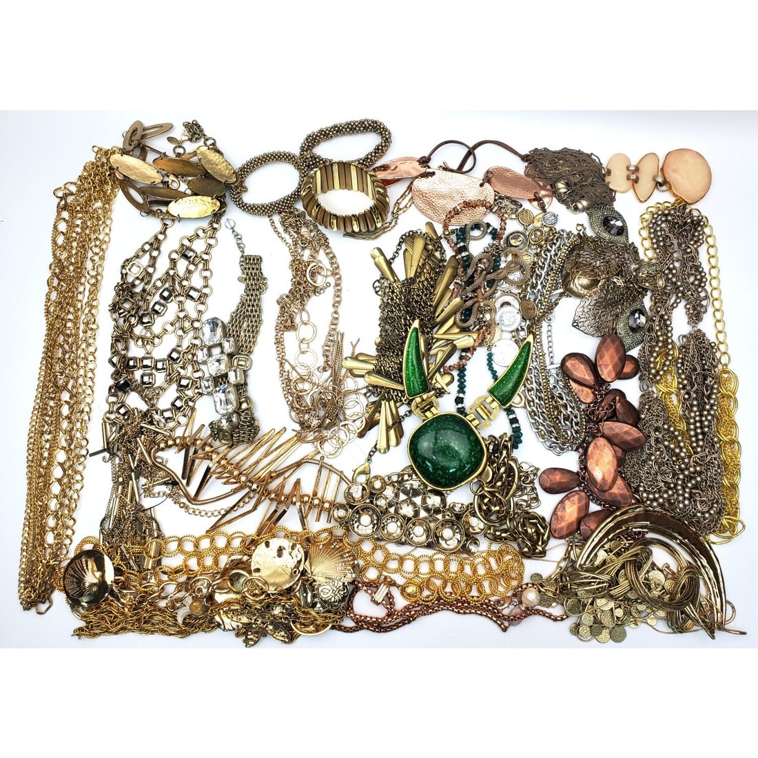 Large Bag Lot of Costume Jewelry (1 of 4)
