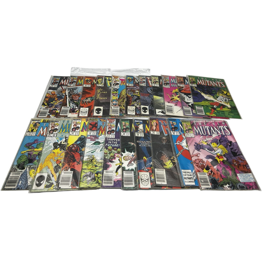 Lot of 21 Marvel Comics "The New Mutants". (1 of 1)