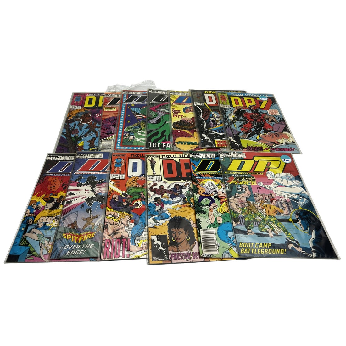 Lot of 13 Marvel Comics "DP (Displaced Paranormals (1 of 1)