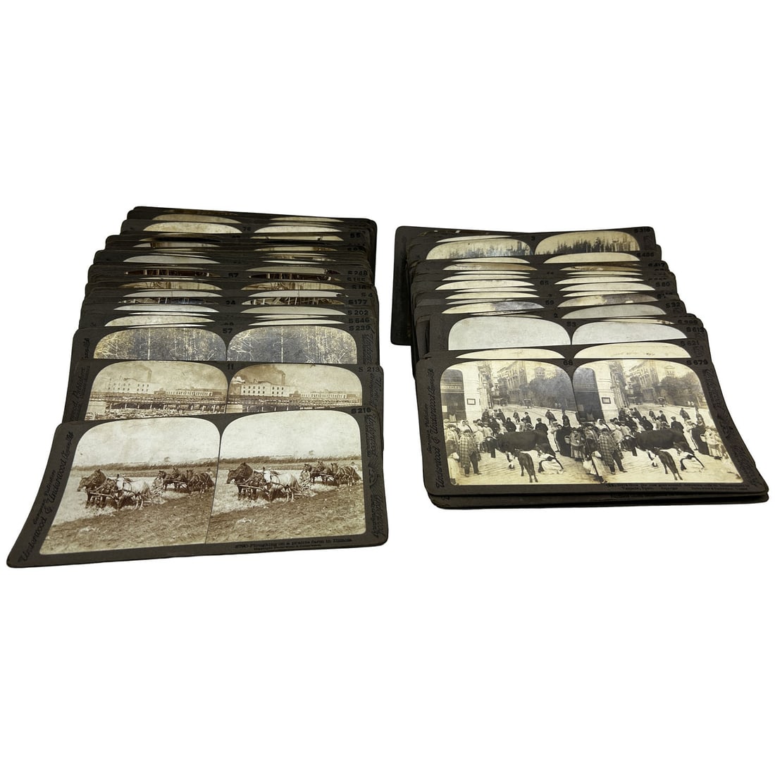 Large Lot of Antique Stereoview Photos (1 of 1)