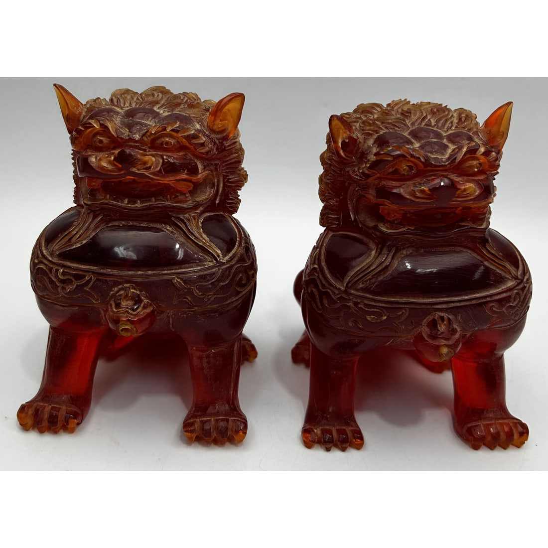 Pair of Chinese Food Dog Figures (1 of 4)