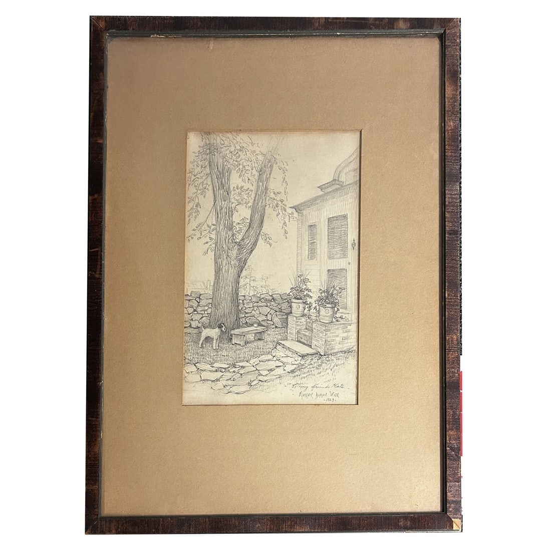 Florence Baran Wise (American, 1881-1956) Drawing (1 of 3)