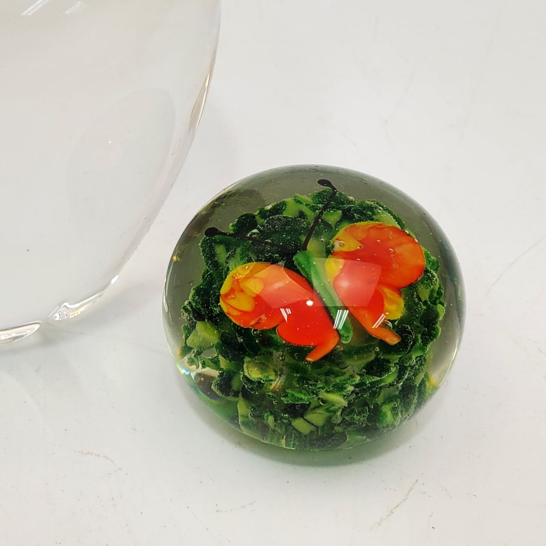 Steuben Glass Apple Paperweight - 2