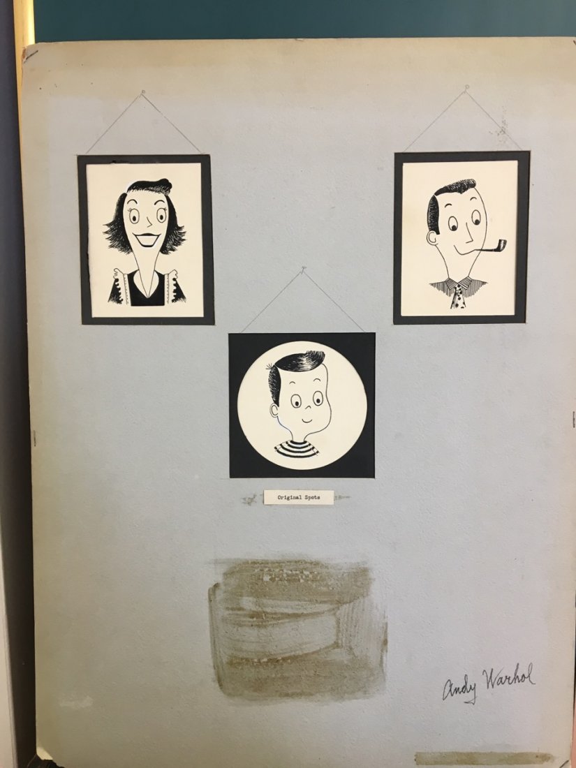 Andy Warhol Attributed Drawings (1 of 3)