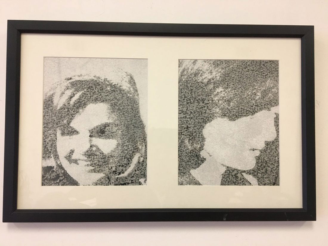 Andy Warhol Attributed Jackie (signed) (1 of 4)