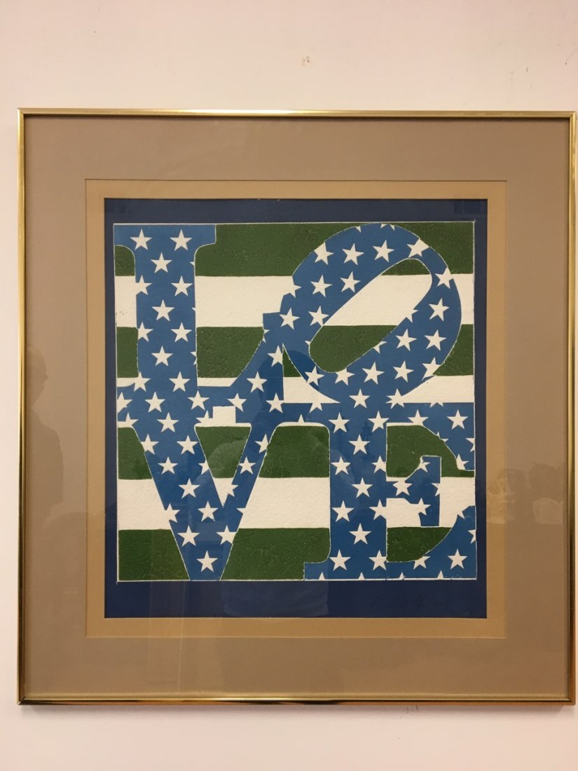 LOVE Etching in Blue and Green (1 of 3)