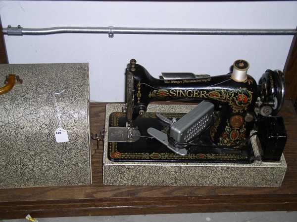 Vintage Singer sewing machine