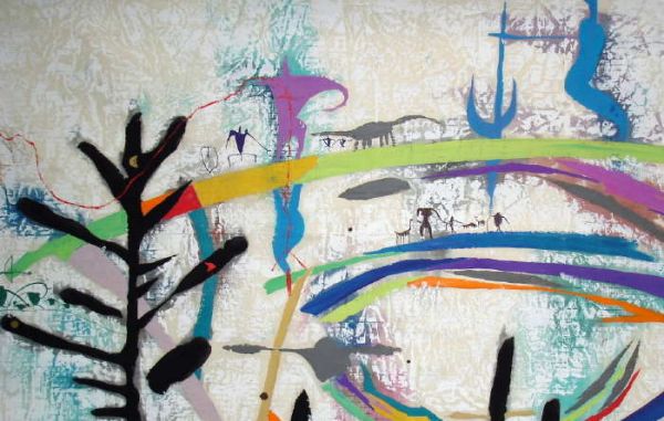 Li, Zhong-Liang, Signed Primitive Painting - 4