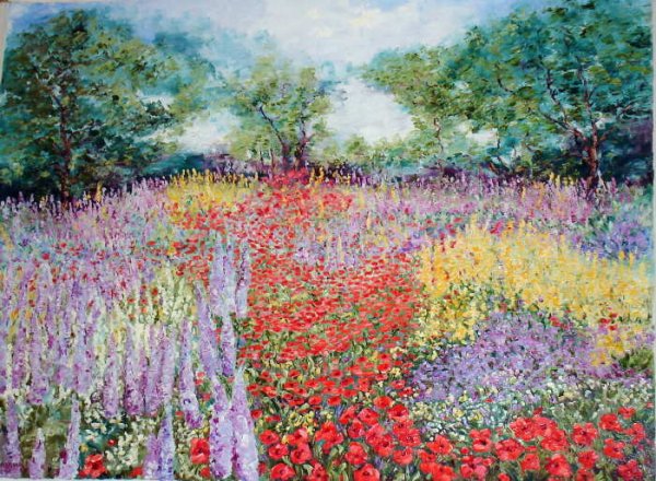 Wanda Kippenbrock, Spring's Arrival, Signed Canv
