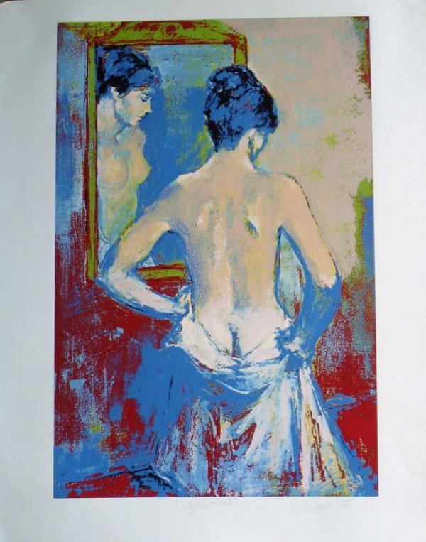 Jan De Ruth, Reflections, Signed Lithograph