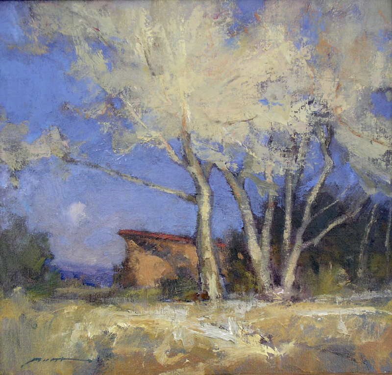 Ken Roth, October Rising, Signed Oil Painting