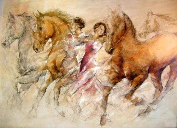 Gary Benfield, Escapade II, Signed Serigraph