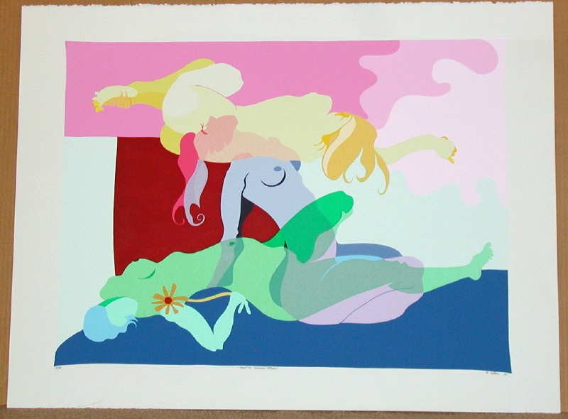 Robert Bertone, Beautiful Dreamer, Signed Serigraph